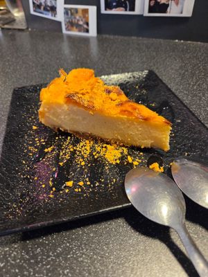 Tarta de queso at Doxa in Madrid