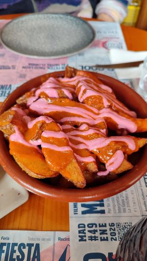 bravas at Doxa in Madrid
