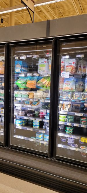 Lots of vegan dairy options at Wegmans in Frederick