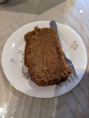 Ginger slice at Tealicious Tea Room  in Durham