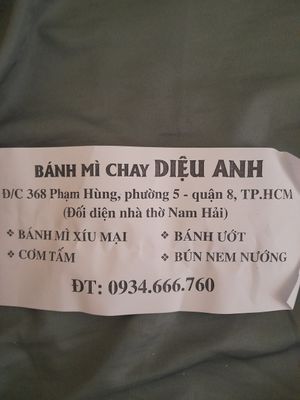 Details at Banh MI Chay Diệu Anh in Ho Chi Minh City