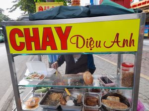 Stall at Banh MI Chay Diệu Anh in Ho Chi Minh City