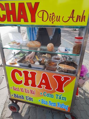 Stall at Banh MI Chay Diệu Anh in Ho Chi Minh City