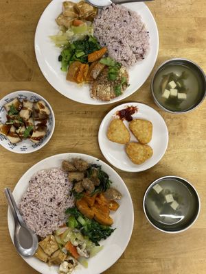   at Ri Li Vegetarian in New Taipei City