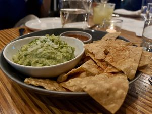 Chips and guac  at Alta Calidad in Brooklyn