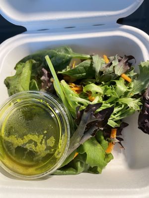 Side salad  at Nectar Cafe in Portland