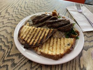 Division Scramble ($14) at Nectar Cafe in Portland