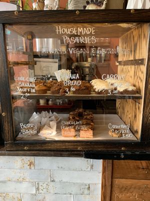Baked goods at Nectar Cafe in Portland