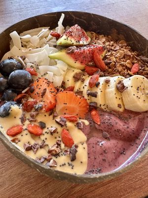 Açai Bowl  at La Papaya in La Palma