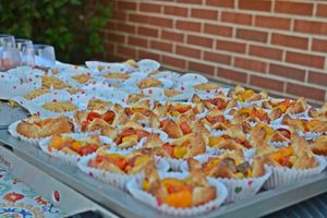 "gluten free options," "nut free options," or "mindful of food allergy issues," at Kind Cafe and Catering in Westchester