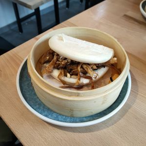 Mushroom bao at NaiNai Bao in Cologne