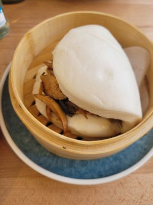 Mushroom Bao at NaiNai Bao in Cologne