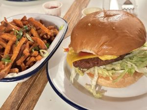 Vegan Nirvana Burger  at PNY Burger - Gaité in Paris