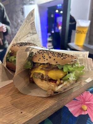 Vegan burgers  at Dam aux fourneaux - Pop Up in Bordeaux