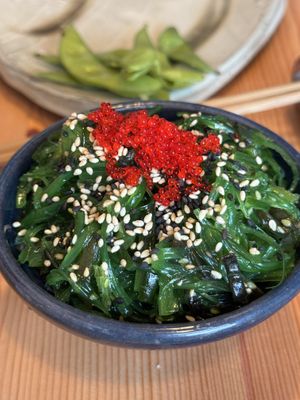 Seaweed salad.   at Sibuya Urban Sushi Bar  in Merida