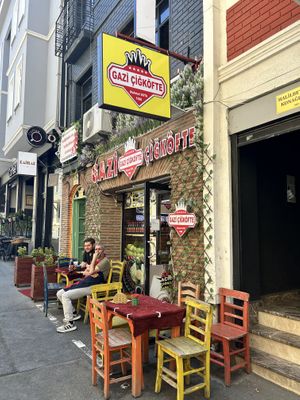   at Gazi Çiğköfte  in Istanbul