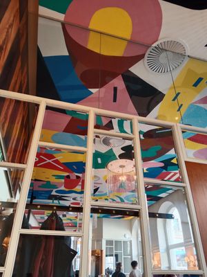 Cool interior design at Treu am Platzl in Vienna