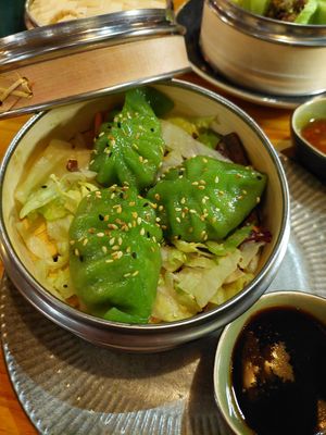 Dumplings at Tokymon Chay in Frankfurt