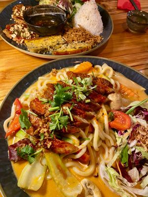 Com Tam and Udon Curry at Tokymon Chay in Frankfurt