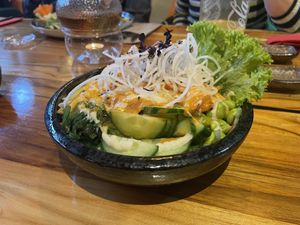 Lachs Bowl  at Tokymon Chay in Frankfurt