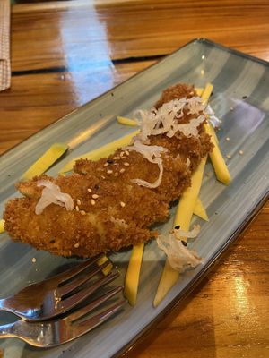 Fried banana   at Tokymon Chay in Frankfurt