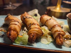 Prawns at Tokymon Chay in Frankfurt