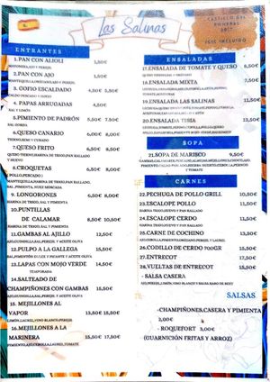 Las Salinas  at Restaurante Las Salinas in Gran Canaria