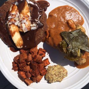 the sexiest vegan breakfast  at Whyld Ass in Flagstaff