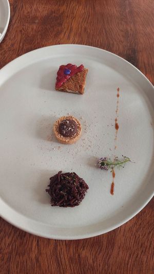 Trio degustação at Tau Cozinha in Sao Paulo
