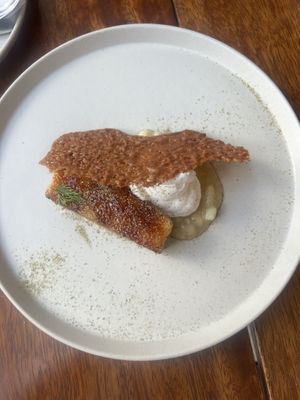 Coco e Abacaxi  at Tau Cozinha in Sao Paulo