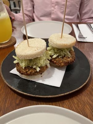 katsu sando  at Tau Cozinha in Sao Paulo