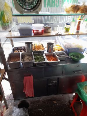 Vegan stall at Hòa Hảo in Ho Chi Minh City