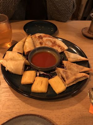 Party platter  at Yangon Delight in Amsterdam