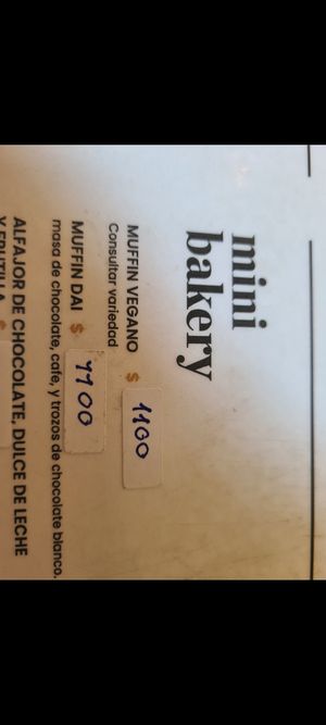 vegan muffin at Dai Sladky - Pastelería y Casa de Té in Santa Fe