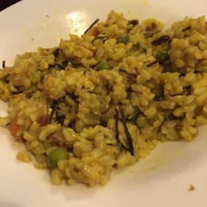 rice with veg and tofu at L'Espiga d'Or in Tarragona