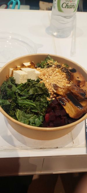 Saucy boat noodles at ONE bOwl Vegan by CANES in Bangkok