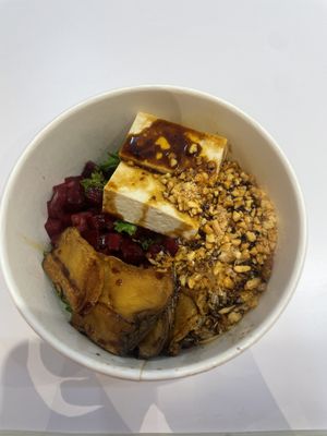 Saucy boat noodlees  at ONE bOwl Vegan by CANES in Bangkok