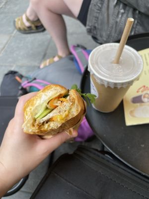   at Bánh Mỳ Chay - Vegetarian Bread in Hanoi