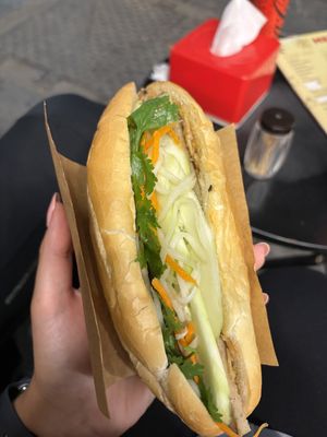 Banh mi  at Bánh Mỳ Chay - Vegetarian Bread in Hanoi