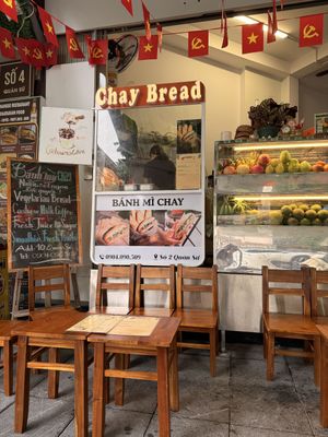   at Bánh Mỳ Chay - Vegetarian Bread in Hanoi