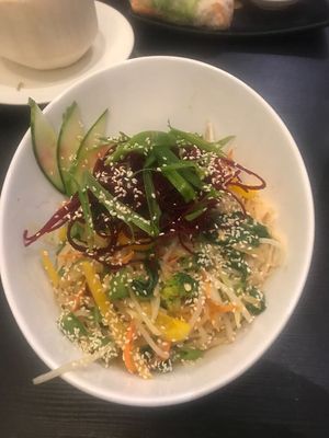 pad thai  at Wild Scallion in Penticton