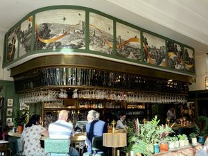 The bar    at The Ivy in York