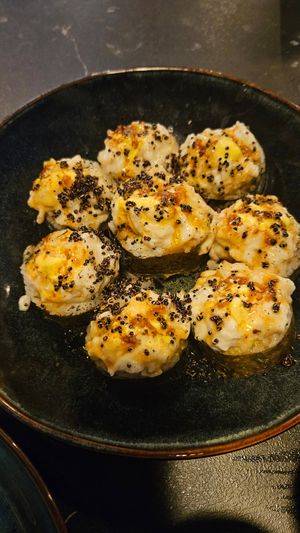 Batataki sushi at Horus Vegan in Recoleta