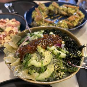 Noodle dish.   at Horus Vegan in Recoleta