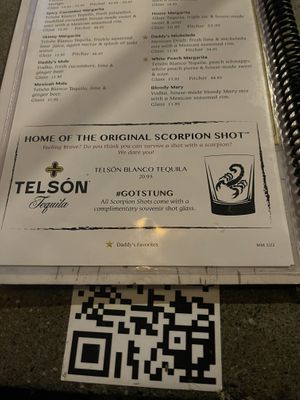 Scorpion shot😒 at Nacho Daddy - Downtown in Las Vegas