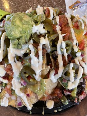 Vegan Loaded Nachos  at Nacho Daddy - Downtown in Las Vegas