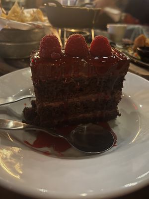 Vegan chocolate cake!   at Nacho Daddy - Downtown in Las Vegas