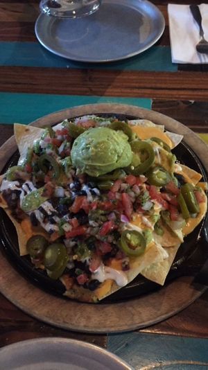 Loaded nachos at Nacho Daddy - Downtown in Las Vegas