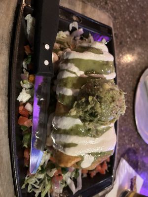 Vegan Chimichanga   at Nacho Daddy - Downtown in Las Vegas