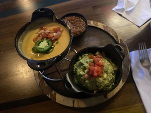 Vegan dip tower (may have the name wrong)  at Nacho Daddy - Downtown in Las Vegas